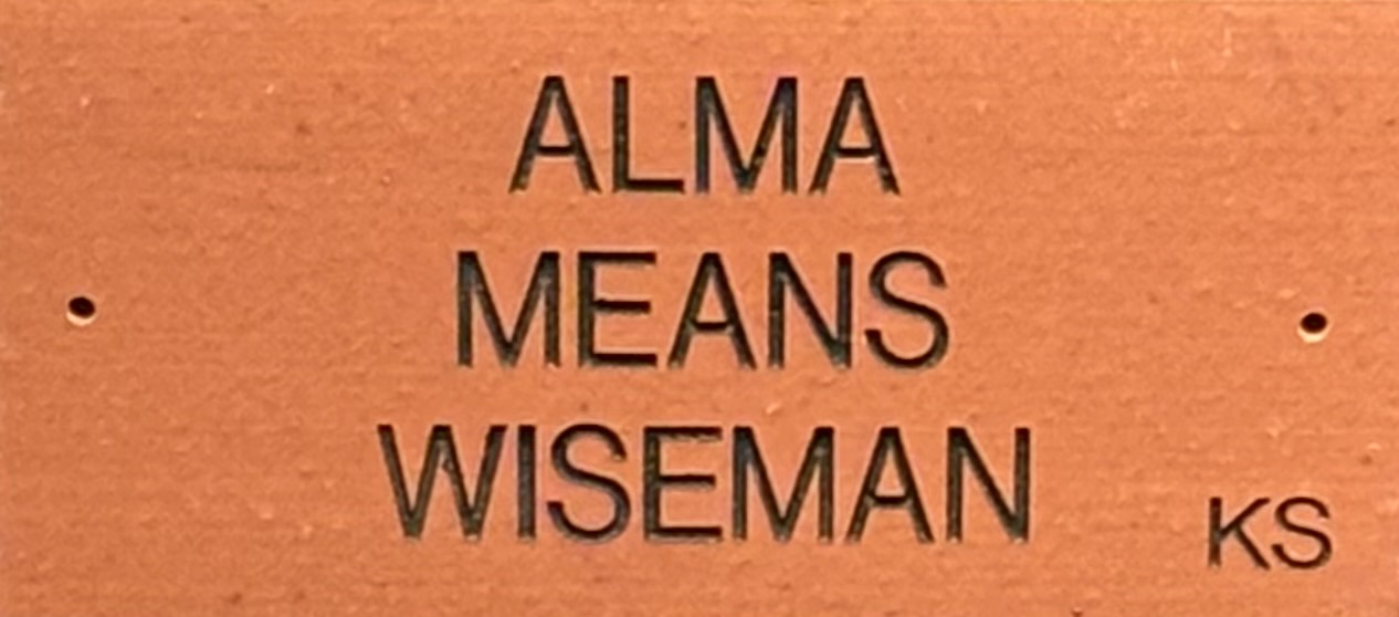 Alma Means Wiseman