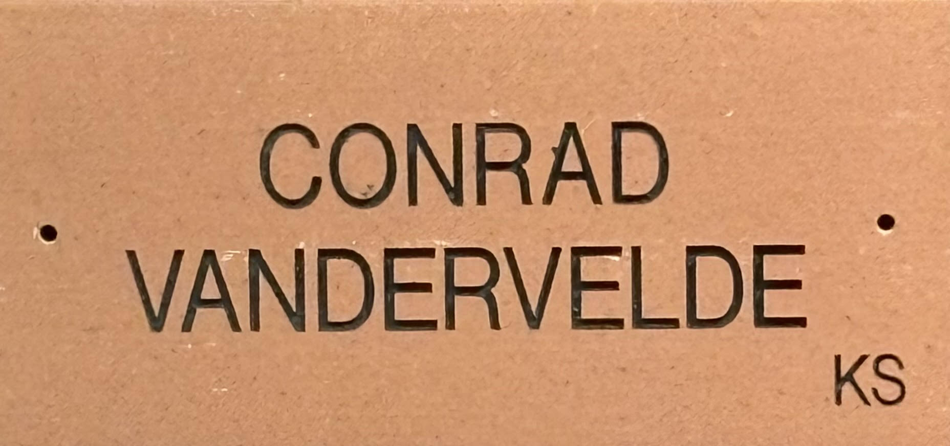 Conrad Vandervelde