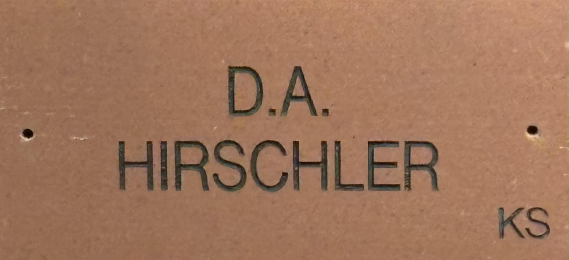 D.A. Hirschler