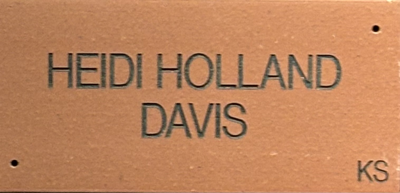 Heidi Holland Davis