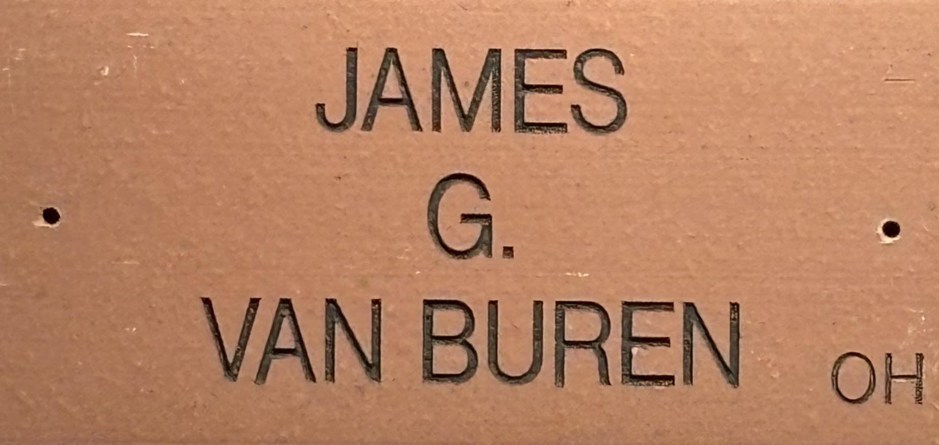 James G. Van Buren