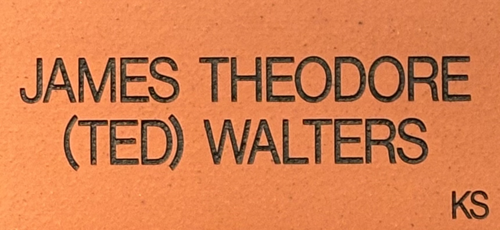 James Theodore (Ted) Walters