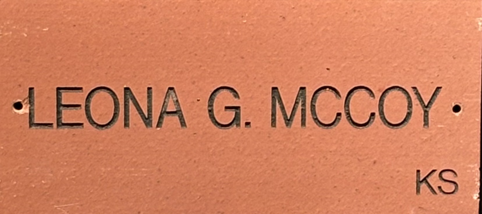 Leona G. McCoy