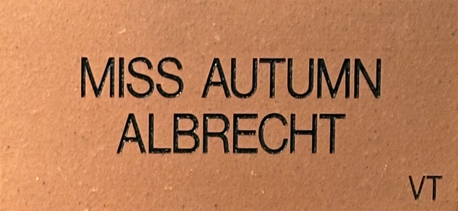Miss Autumn Albrecht