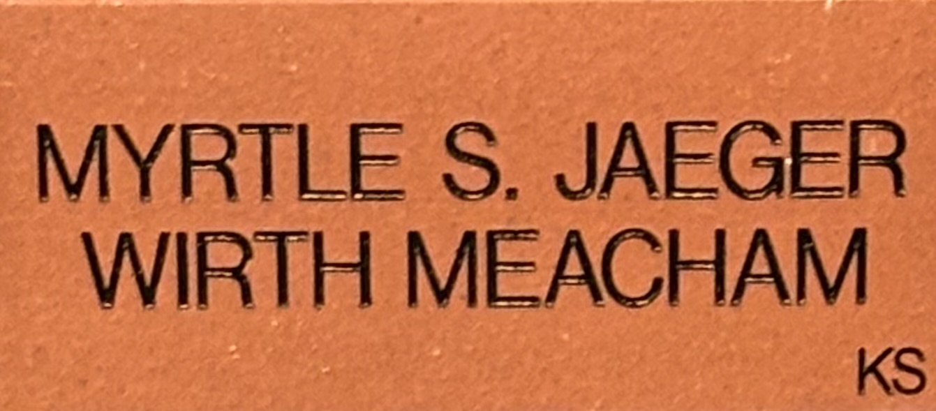 Myrtle S. Jaeger Wirth Meacham