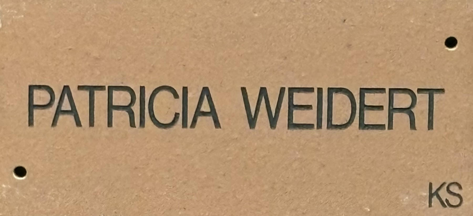 Patricia Weidert