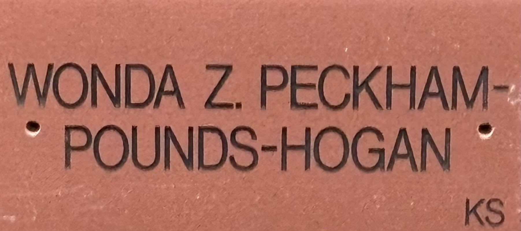 Wonda Z. Peckham-Pounds-Hogan