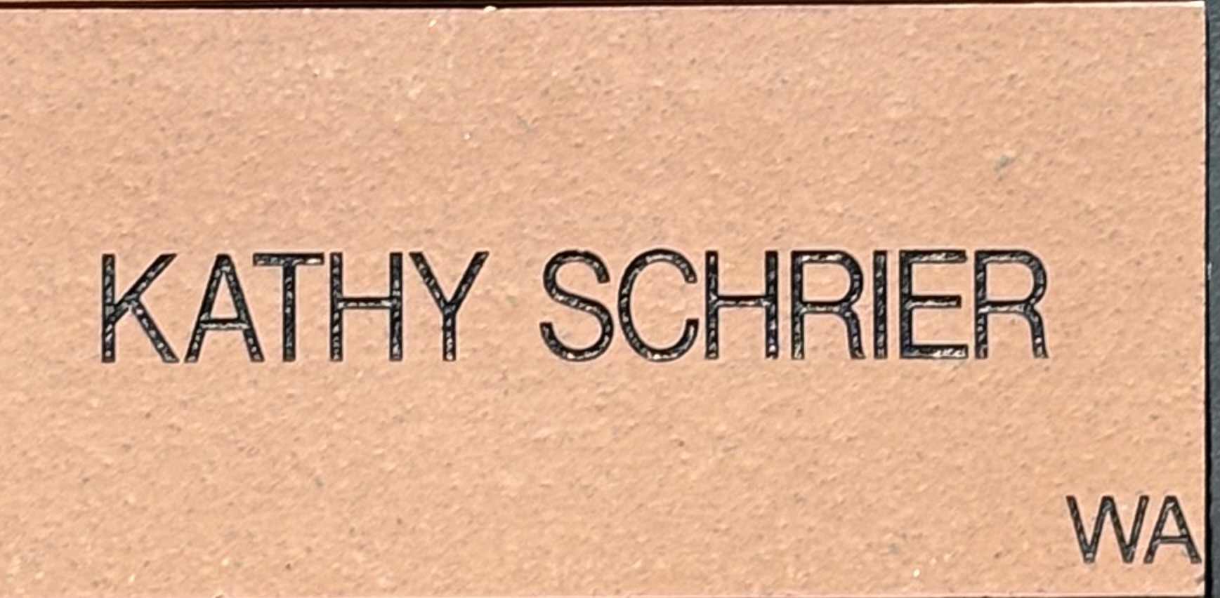 Kathie Schrier